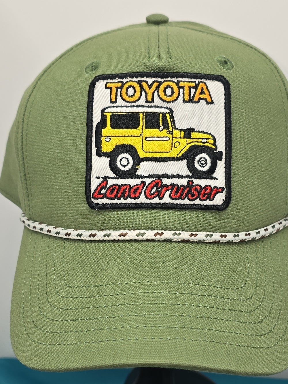 Toyota Olive Green Land Cruiser Patch Cap